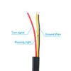 Motorcycle Mini LED Turn Signal Light Running Indicator Lamp For Harley Softail 00-14 Dyna 99-17 Sportster XL883 1200 X48 96-03