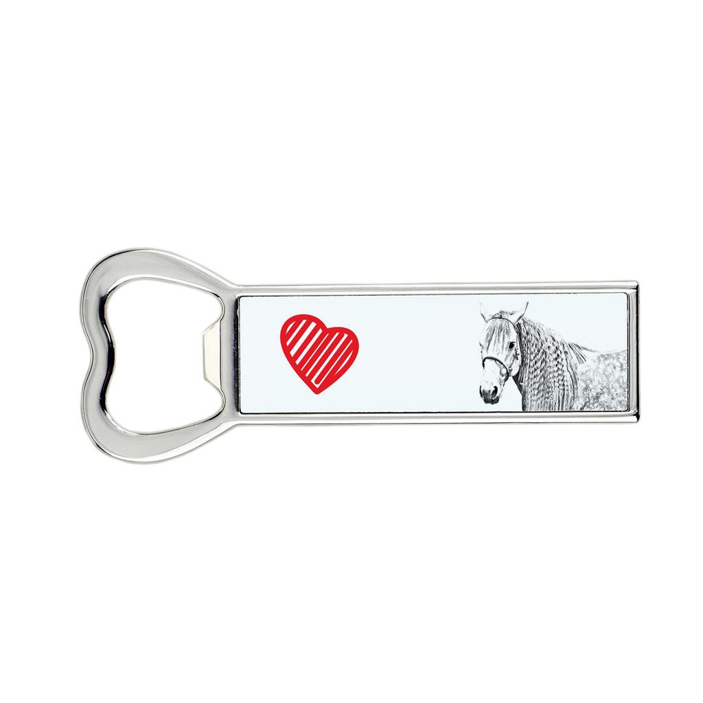 Koń Azteca - Otwieracz Do Butelek Z Koniem, Personalizowany Otwieracz Na Lodówkę, Wyjątkowy Upominek Dla Mężczyzny Marki Art-Dog