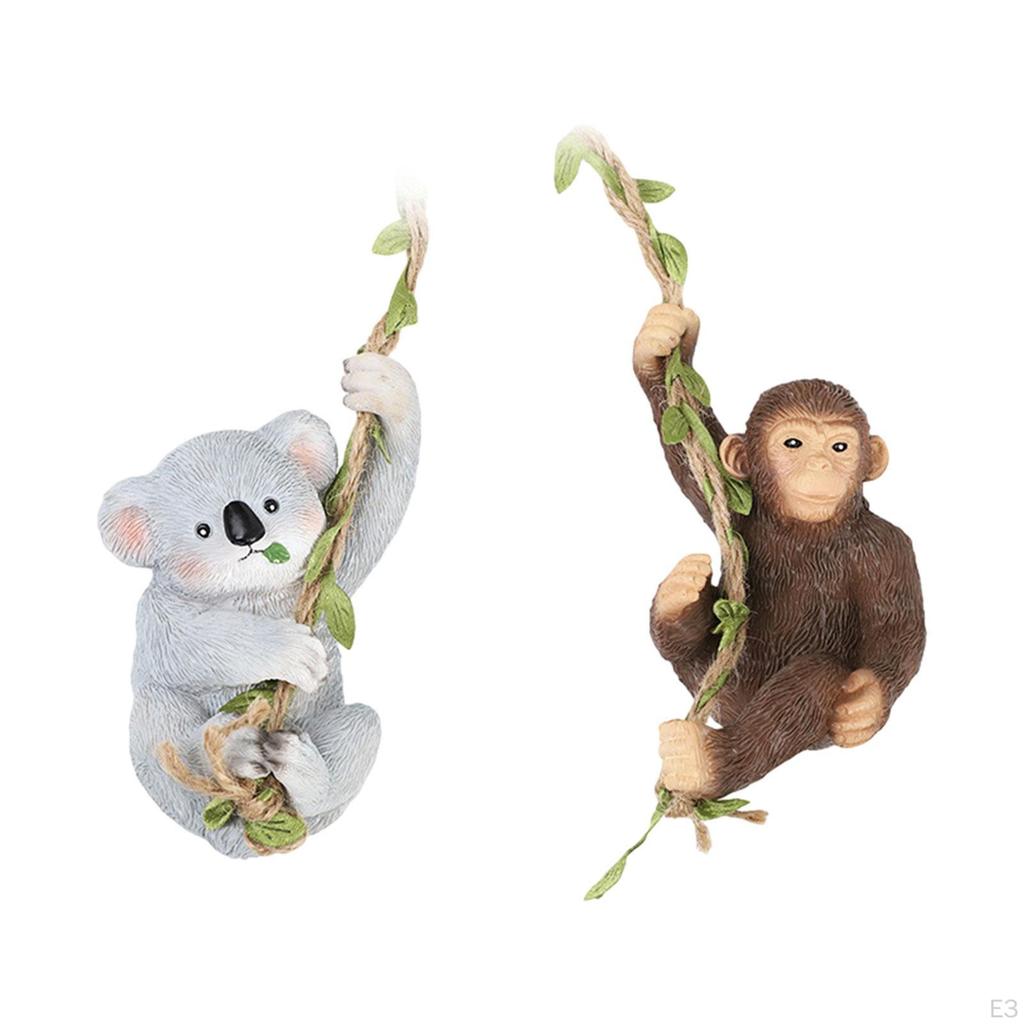 Garden Animal Hanging Decor Centerpiece Artwork Decorative, Collectible, Resin Ornament,