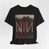 NIN Logo Grunge Band Tee | T-Shirt , Unisex Rock Tee (Bella and Canvas)
