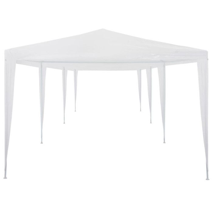 VidaXL Reception Tent 3x9 M PE White 45080