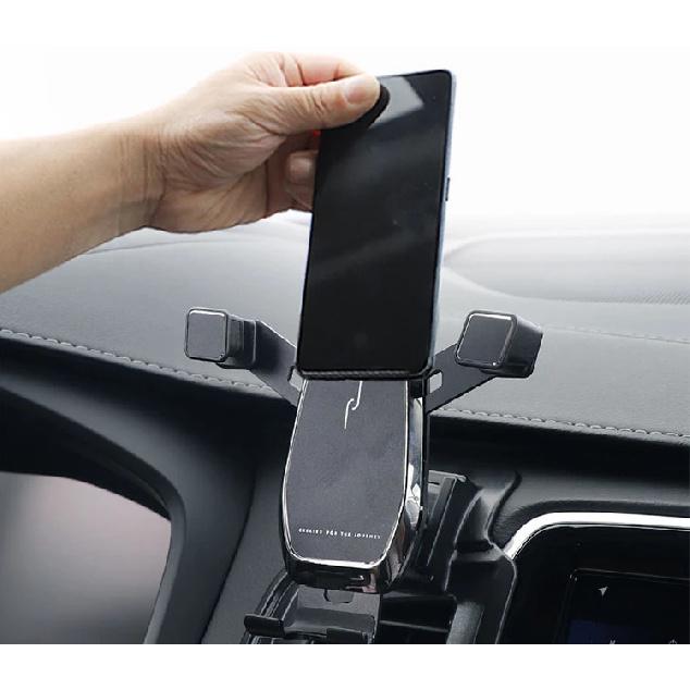 Car Phone Holder Air Vent Clip Clamp Mobile Phone Holders for Volvo XC90 Accessories 2015 2016 2017 2018 2019 2020 2021 2022