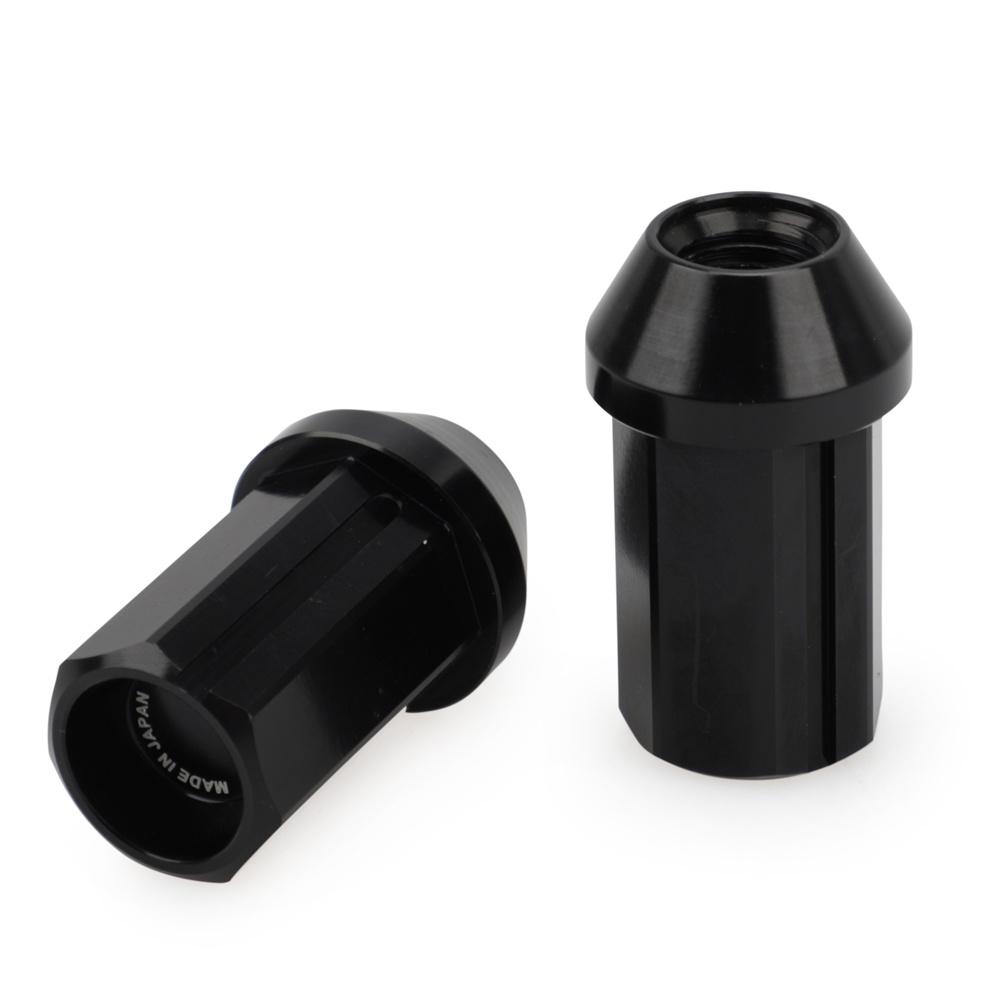 New 20pcs M12x1.5 Length 42mm 7075-t6 19HEX Rays Lug Nut Wheel Nuts With 7 Side Lock Nuts Anti Theft Security Key Alloy Aluminum