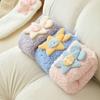 Cartoon Floor Stockings Women Mid-Calf Coral Fleece Socks Funny Furry Plush Sock  Winter