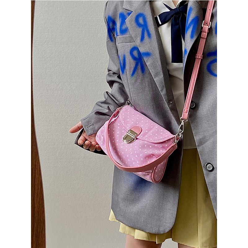 IELGY Ladies Messenger Bag Denim Retro Shoulder Messenger