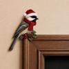 Modern Door Corner Pendant Wooden Animal Door Sign Gate Top Decoration Owl Door Frame  Gift