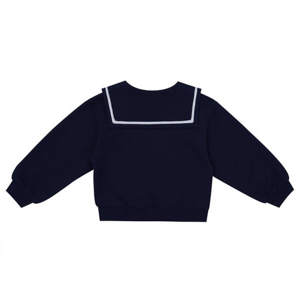 French Cat Navy Zip Cat Sweatshirt Q51dat230n5