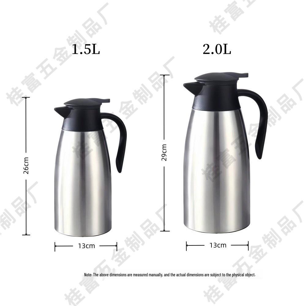 Stainless Steel Vacuum Flask Thermos - Double Layer, Easy-to-Carry Hot Water Bottle