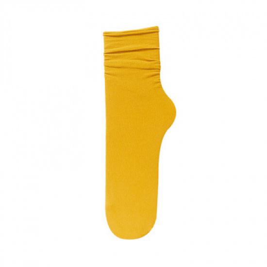 Velvet Socks for Girls, New Summer Style, Thin Ice Silk Socks, Solid Color Mid-calf Socks, Dopamine Socks