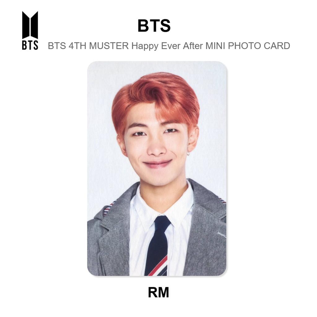 BTS BTS 4TH MUSTER Happy Ever After MINI PHOTO CARD Official Photocard