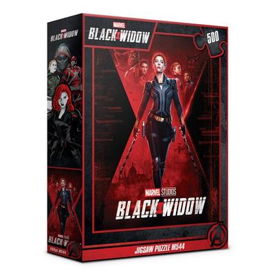 Skládačka Marvel Black Widow M544, smíšené barvy, 500 dílků Puzzle, Dětské hry, Vzdělávací hračky