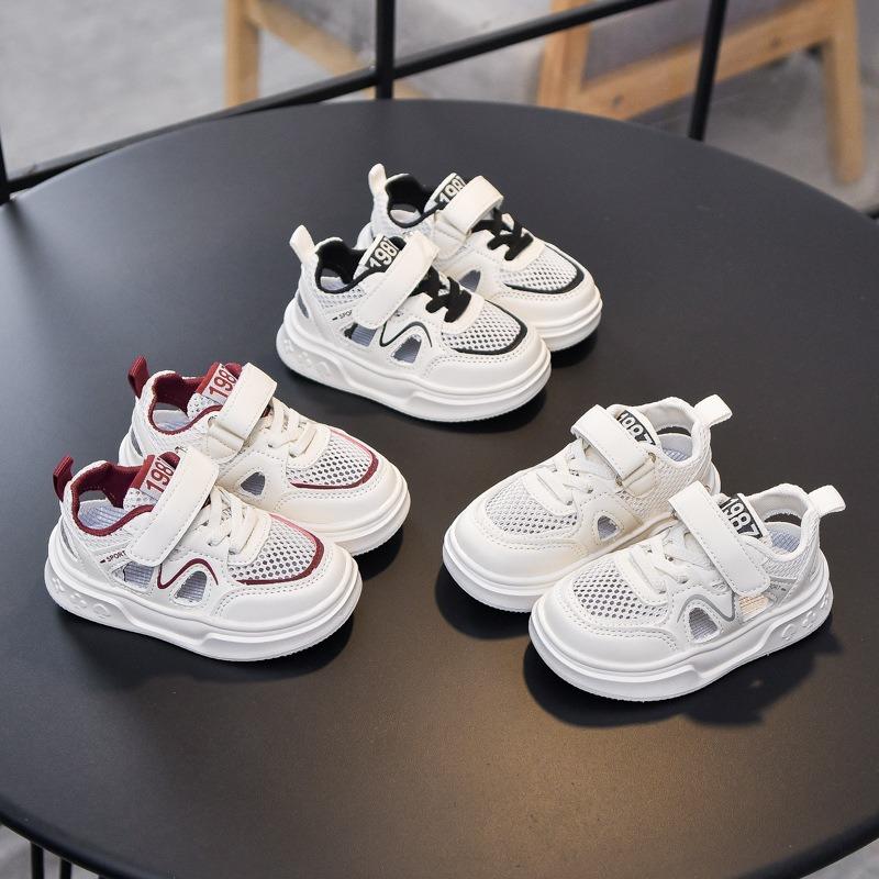 Kids Summer Striped Sports Sandals Lightweight Soft Sole Casual Shoes