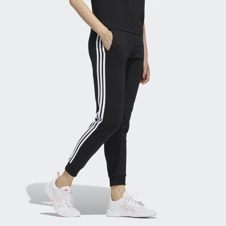 Adidas Neo Running Tapered Knit Cropped Pants Women Pants Black GL8092