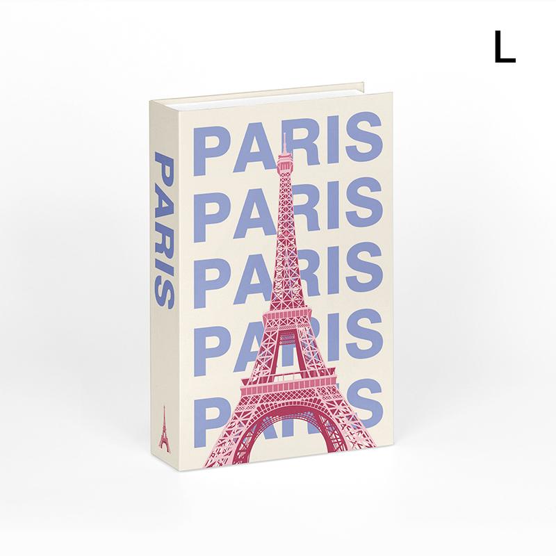 City Fake Books For Decoration Coffee Table Modern Home Decoration Books Simplicity Display Book Paris London  York