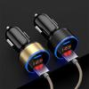 3.1A Dual Usb 2 Ports Lcd Display 12-24V Socket Car Charger