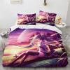 Anime Beautiful Girl Hatsune Miku Balinese Duvet Cover Set Bedding with 1-2 Pillowcases Room Teens Bedroom Decor Fans Gift