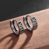 Retro Popular Hip-Hop Rock Roman Numeral Earrings Men Women Hypoallergenic Earrings Fashion Jewelry