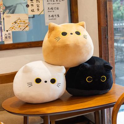 30CM Preto e Branco Gato Brinquedo de Pelúcia Pegar Bonecas de Pelúcia Animal Macio Travesseiro de Desenho Animado Bonito Macio Desenho Animado Brinquedos de Pelúcia de Animal