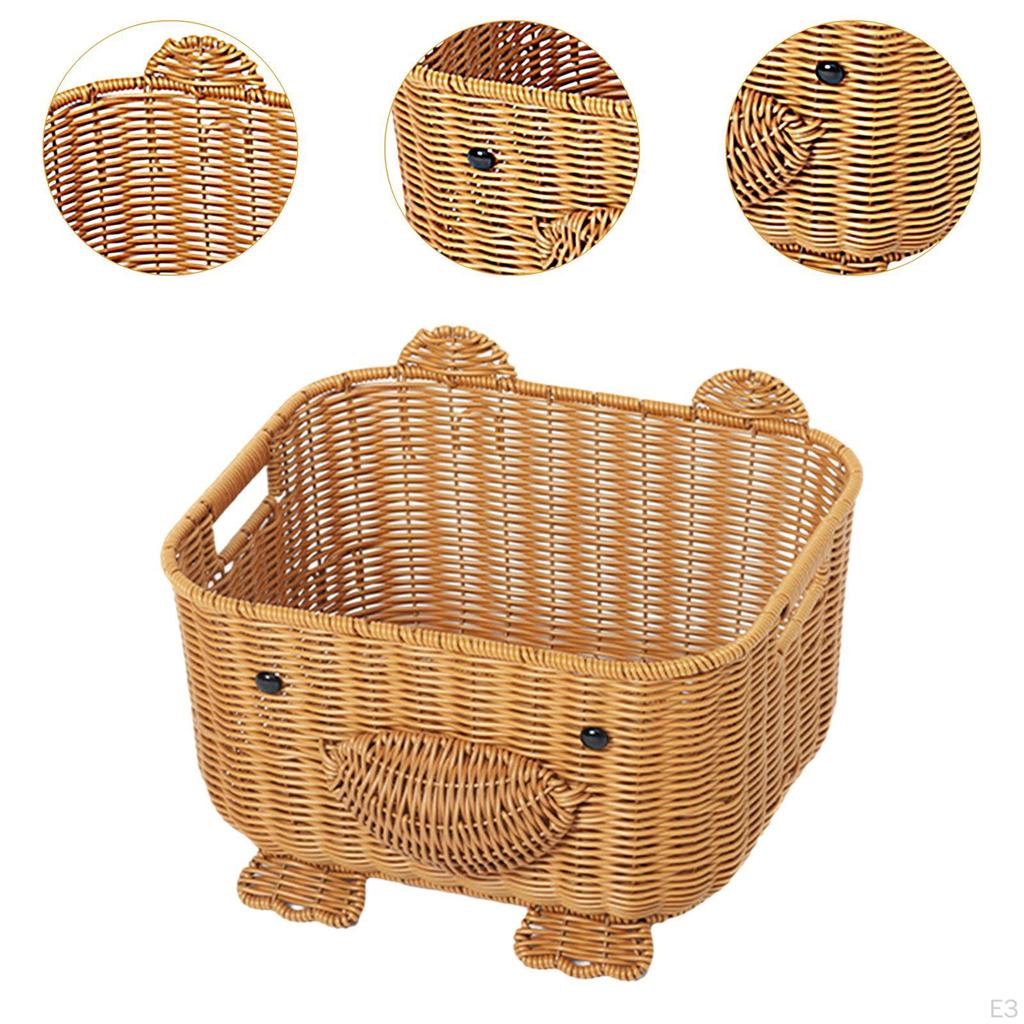 Bear Basket for Organizing Kitchen Items, Ideal Bread and Pastry Presentation