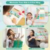 Reward Chart for Kids, Dinosaur Magnetic Behavior Chart for Kids at Home with 26 Chore Charts, 120 Magnetic Star Stickers Dry Erase Responsibility