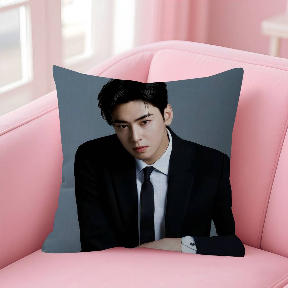 Singer Cha Ido Eunwoo Cushion Cover Pillow Cover Decor Pillowcase Printed Cushion Case For Couch