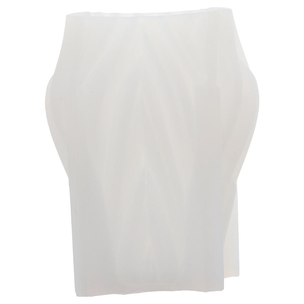 

Белая 3D-форма для свечей-столбов 9,5*6,5 см, геометрическая форма для свечей-столбов, изготовление свечей