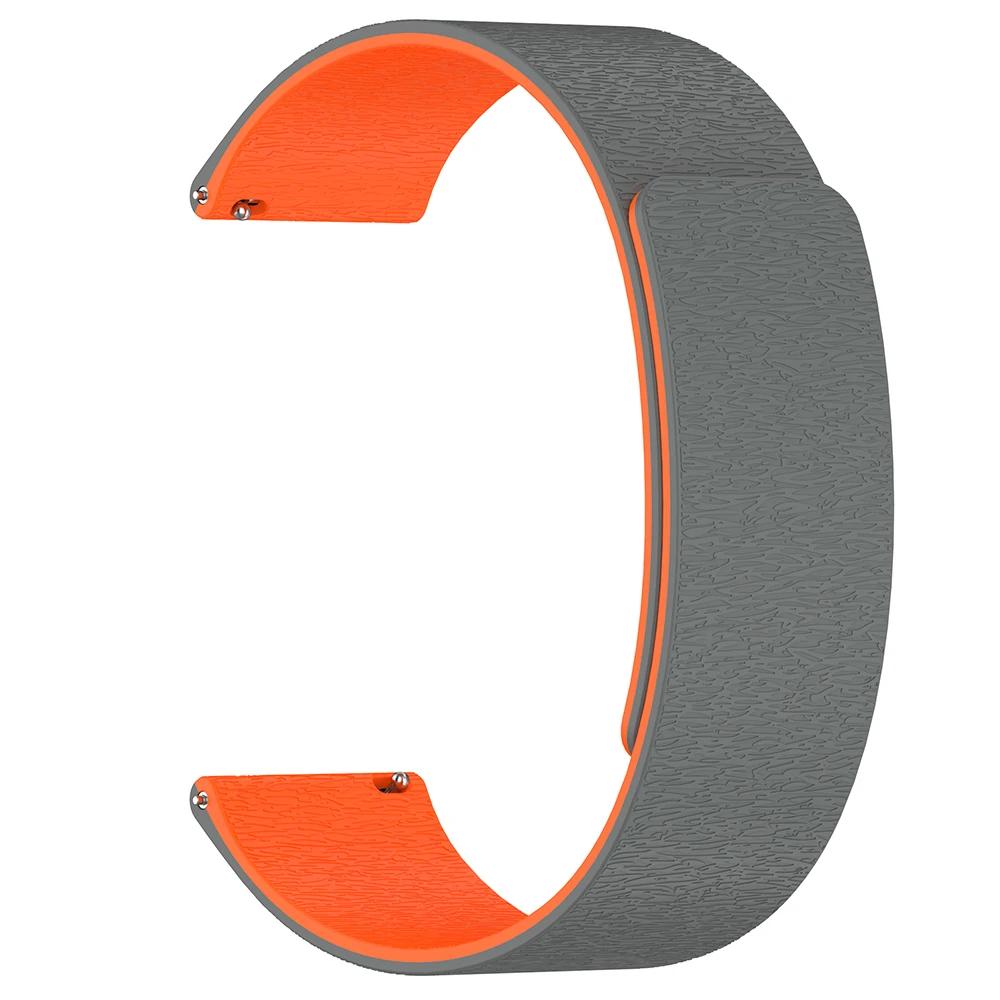 18mm 20mm 22mm Magnetic Silicone Band for Huawei GT6 Pro 46mm GT5 GT4 46mm 41mm Sports Strap For Samsung Galaxy 7 6 5 44mm 40mm