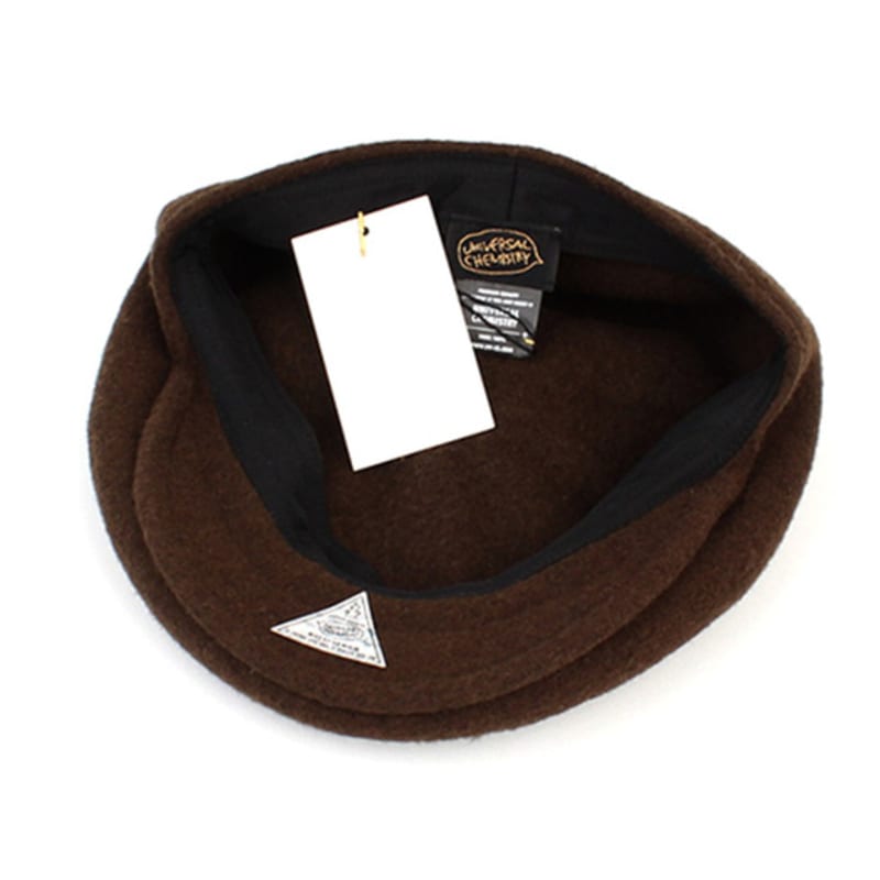 Universal Chemistry Wool Khaki Huntingcap Newsboy Cap