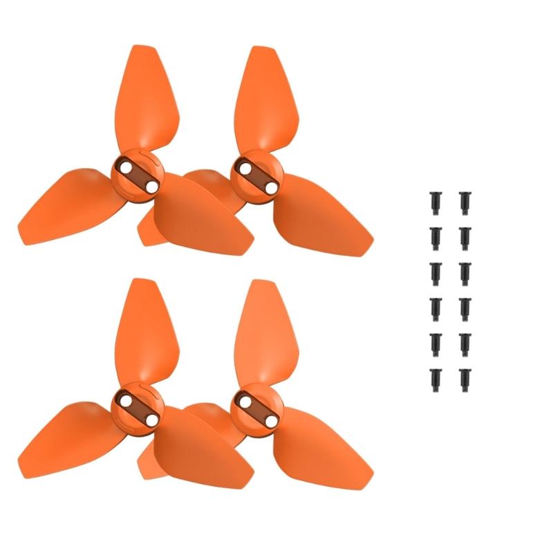 4Pcs Drones Propellers for Drones Replacement Low Noise and Quick Release Propeller Props Wing for Drones Accessories
