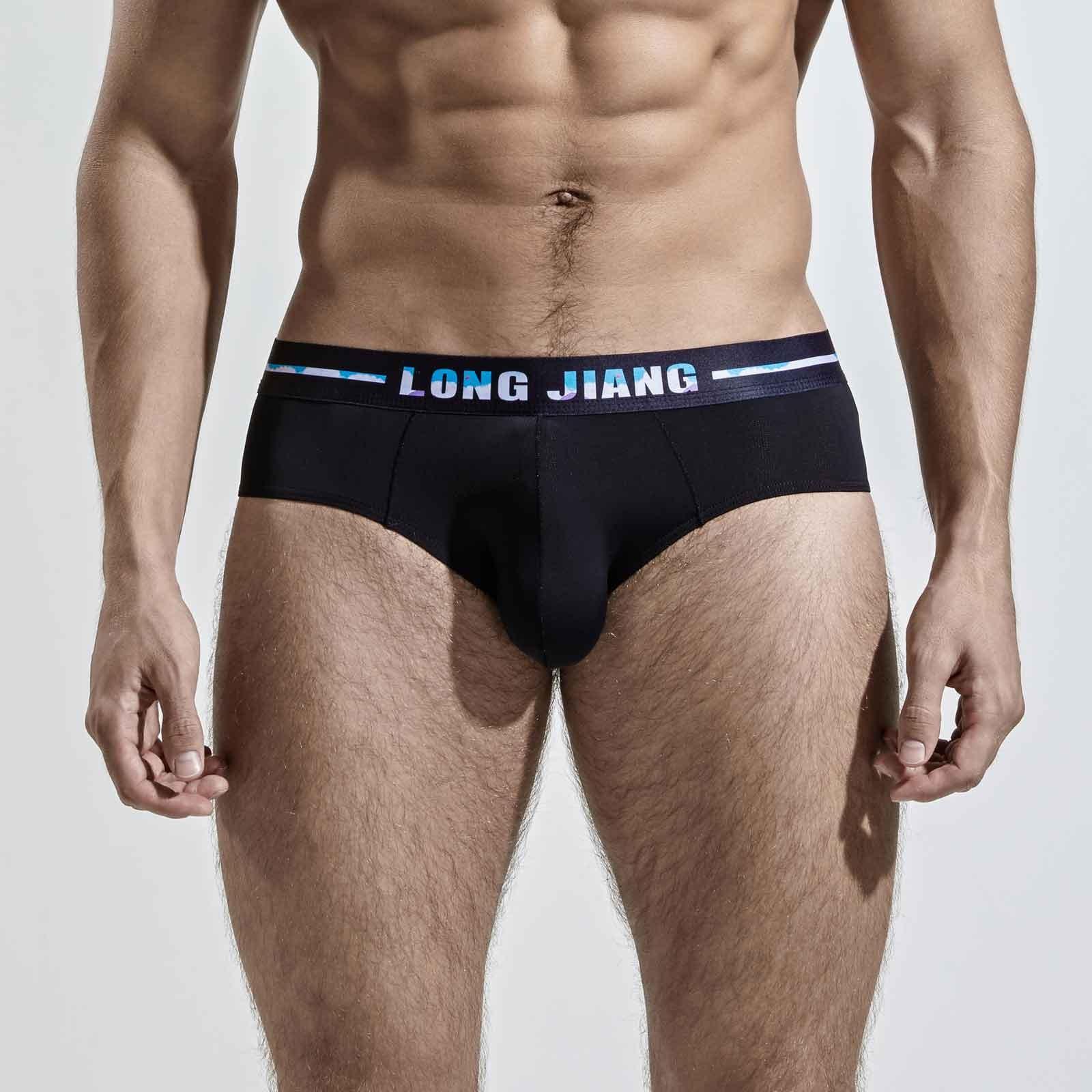 

Чоловічі м які труси Труси Трусики Шорти Сексуальна білизна M чорний