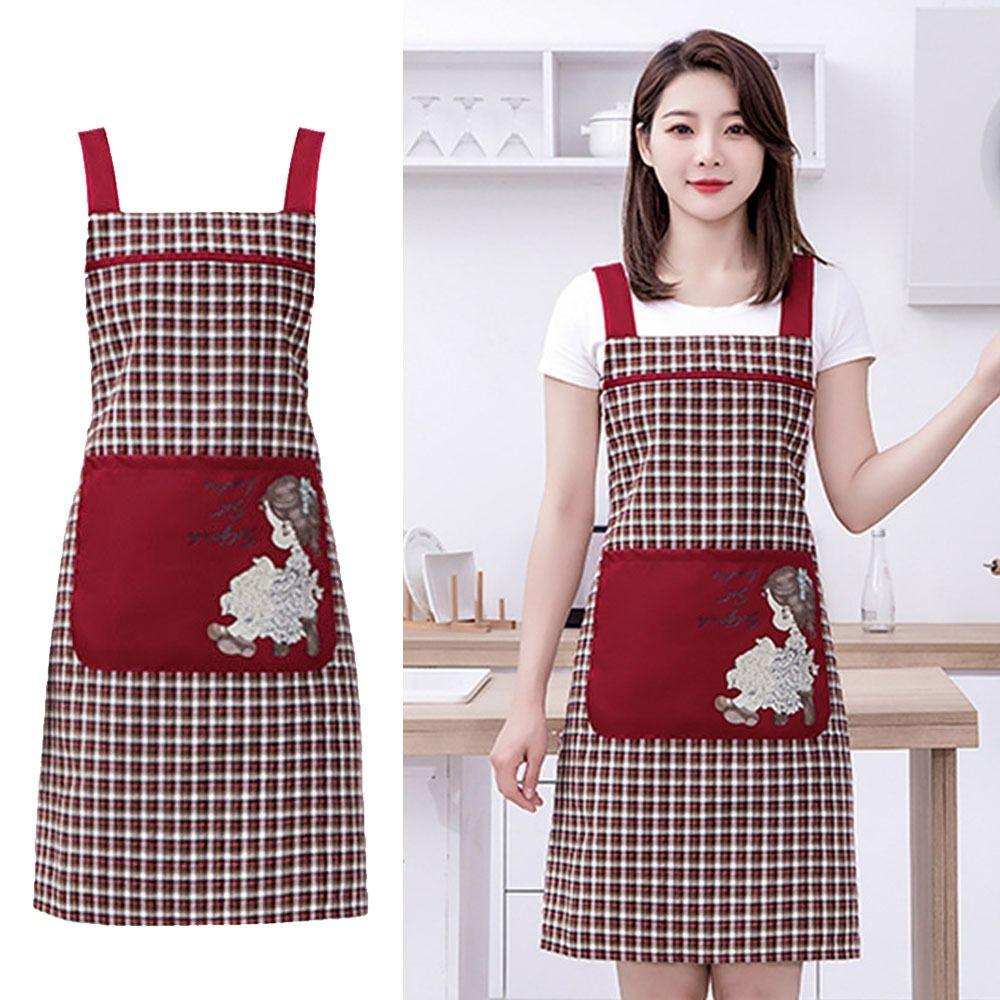 Household Work Apron Wear Resistant Coffee House Apron Barber Carpenter Florist