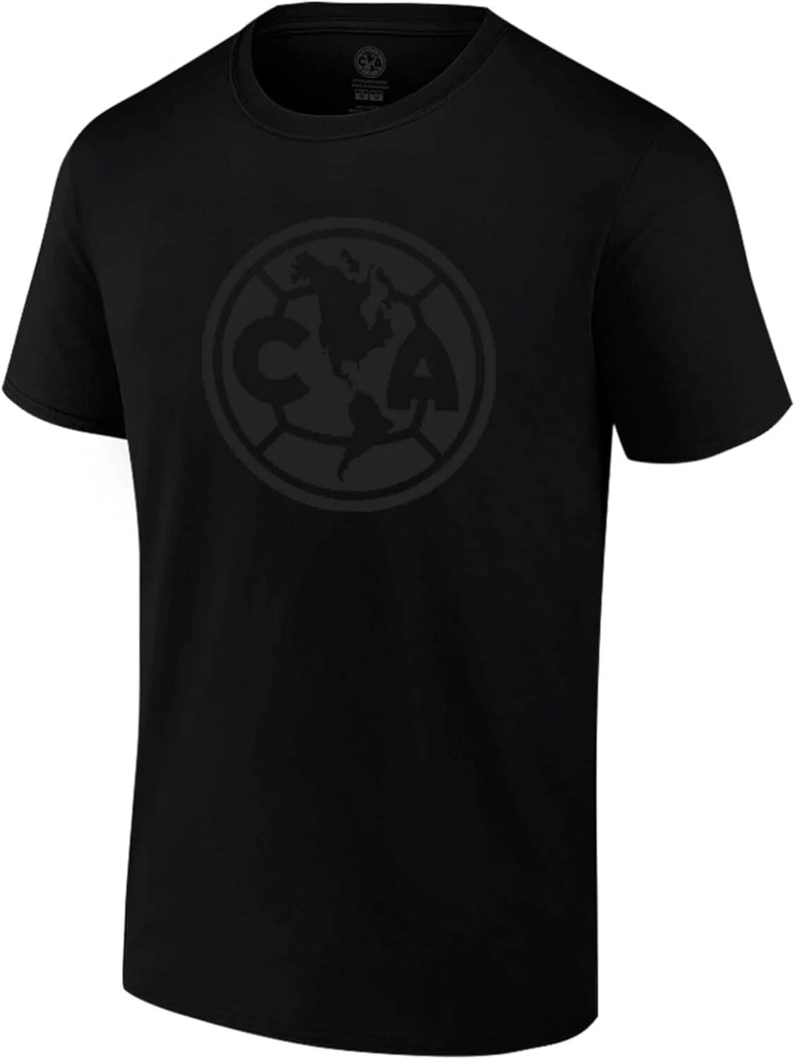 2025 Club America Official Blackout Soccer Tee Soccer T-Shirt - Blackout Men 2XL