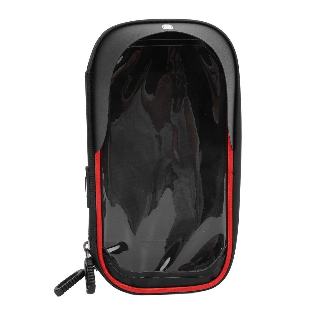 Electric Bike Phone Mount Bag Water Resistant Bike Phone Holder Sensitive   Cycling Pouch with Front Sun   Double