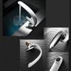 Creative Bathroom Sink Faucet Tap White Brass Wash Basin Faucets Single Handle Hot and Cold Waterfall Modern Elegant Mixer Tap