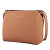Noora Tan Leder Damen Umhänge- und Handtasche