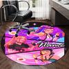 Personalized K-KPop Demon Hunters Round Chair Office Rug - Perfect for Mat, Office Chair & More - Ideal Gift for Birthdays and Holidays