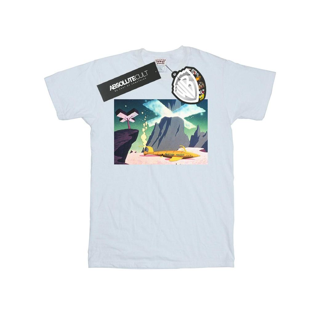 Looney Tunes Womens/Ladies Martian Maggot Cotton Boyfriend T-Shirt