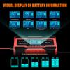 Car Battery Charger Full Auto Motorcycle 12V 24V Pulse Repair LCD Display Smart Fast Charge AGM Deep Cycle GEL Lead-Acid Charger