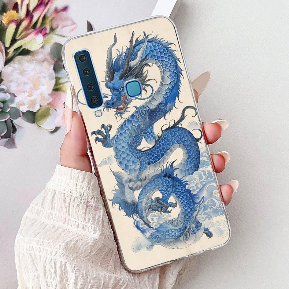 For Samsung Galaxy A7 A9 2018 Case New Fashion Flower Marble Soft Silicone Clear Phone Cover For Samsung A9 2018 SM-A920F Bumper