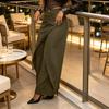 Women's Vintage Slimming High Flared Jeans with Draping Fabric