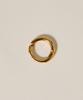 Novice Tokyo Cz Open Hoop Ear Cuff [Stainless] / Gold