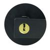 Black Square Door Handle Lock, Access Privacy Mask, Interior Bedroom and Bathroom, Hardware Accessories, Door Locks