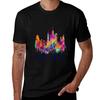 New York Sillouette Tshirt Funny T Shirts Cotton T Shirt Custom Print Unisex T Shirts Graphic Tshirt