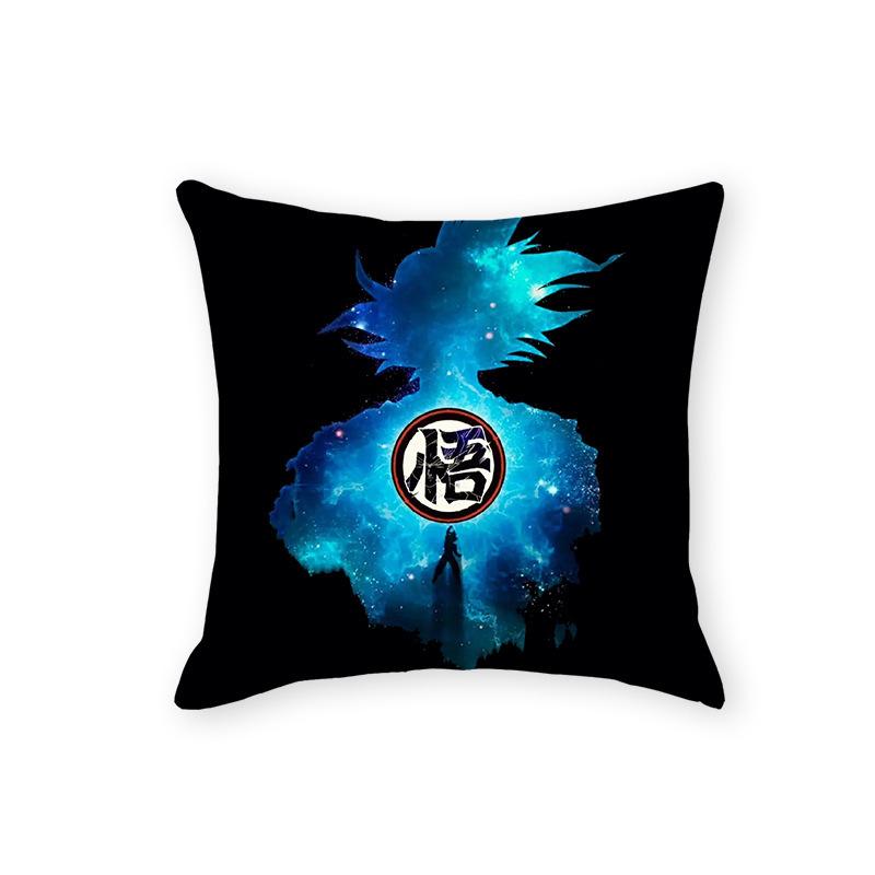 Dragon Ball Serie Kissen Cartoon Druckmuster Japanische Comic Kissenbezug Kissen Schlafzimmer Wohnzimmer Sofa Dekoration Büro Kissen