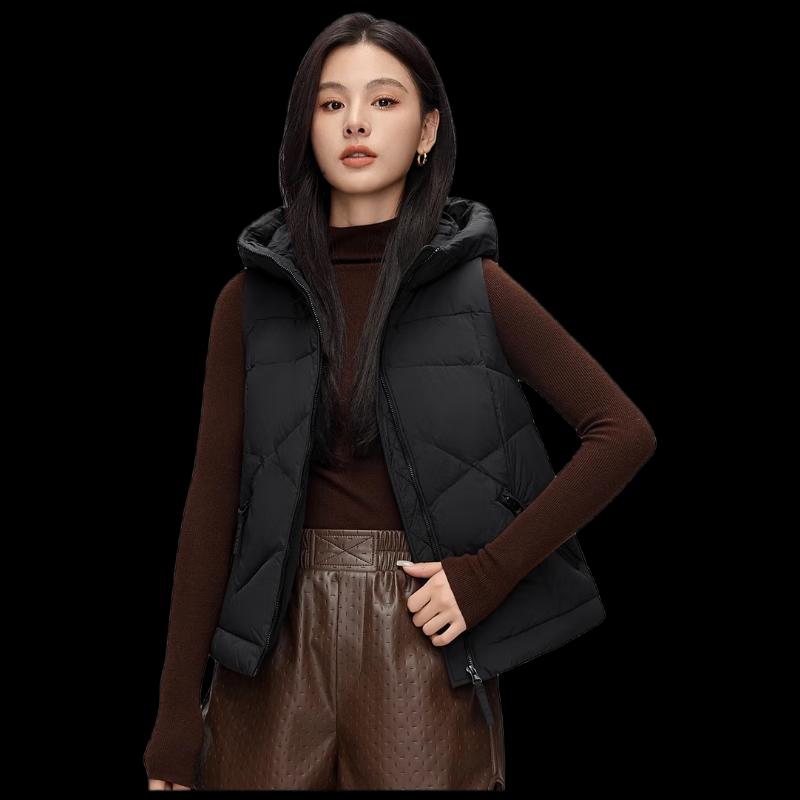SNOWFLYING 2024 Women's Lightweight Short Duck Down Vest