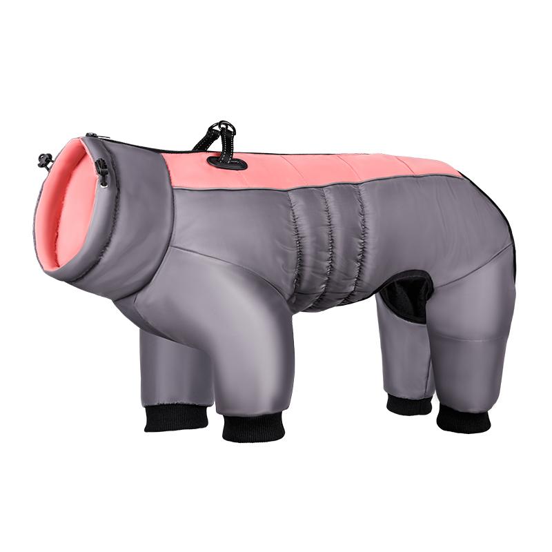 Tuta per cani di grossa taglia Abbigliamento per cani impermeabile per cani di taglia media Tutina invernale Tutina per animali domestici Giacca Bulldog francese Costume da Labrador