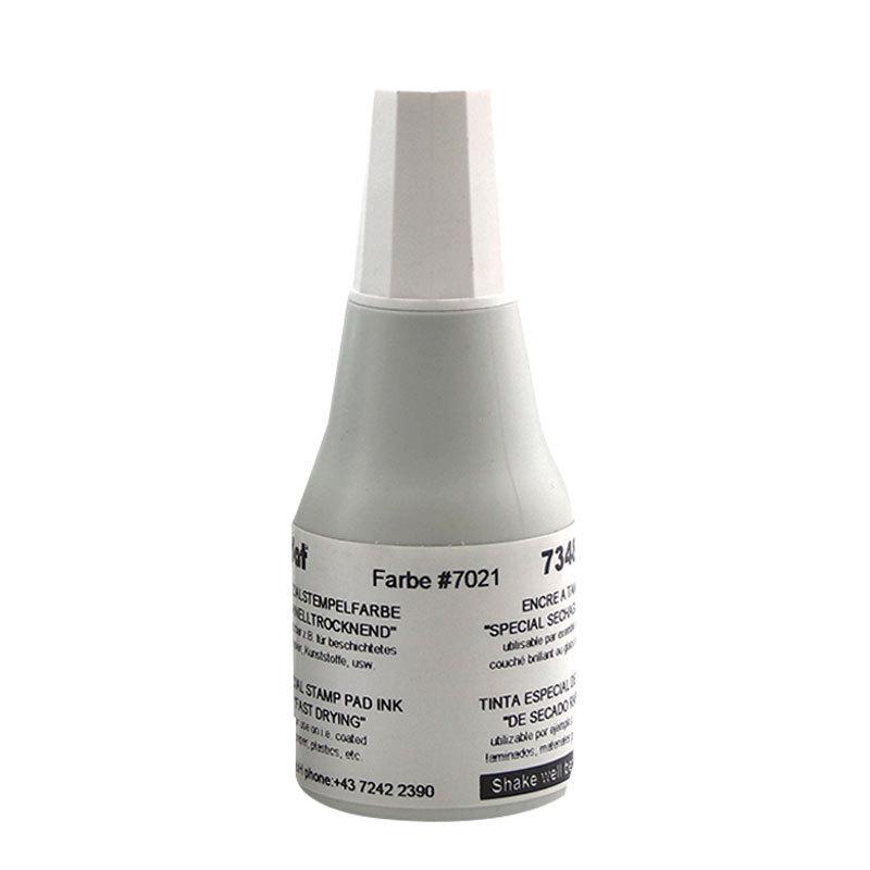 

Trodat 7021 Quick-Dry Ink for Self-Adhesive, Coated Paper, Metal, and Rubber Stamps - Fade-Resistant.