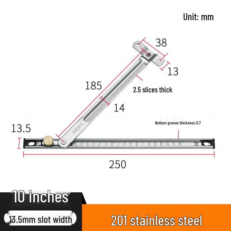 

Stainless Steel Window Wind Stay