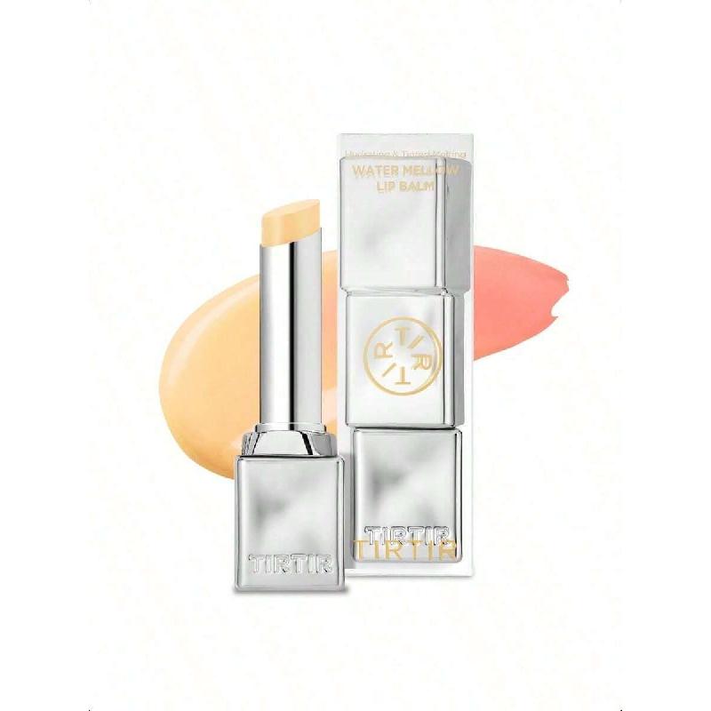 TIRTIR Water Mellow Burrocacao 3,25 ml | Tecnologia Color-Changing al pH, Formula Organica Coreana per la Cura delle Labbra, Texture Leggera con Idrat