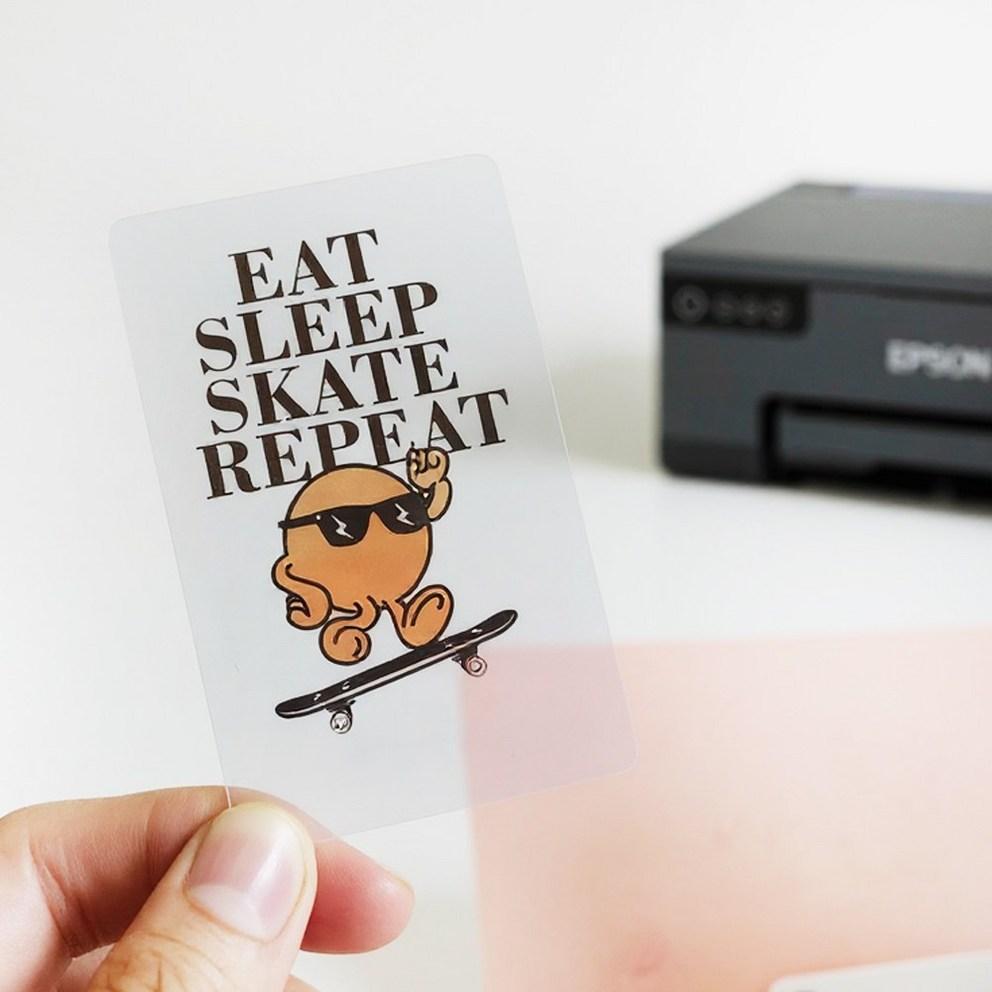 

Epson compatible ZERON inkjet printer PVC back card blank card photo card making photo card making photo card printing self photo card Z102